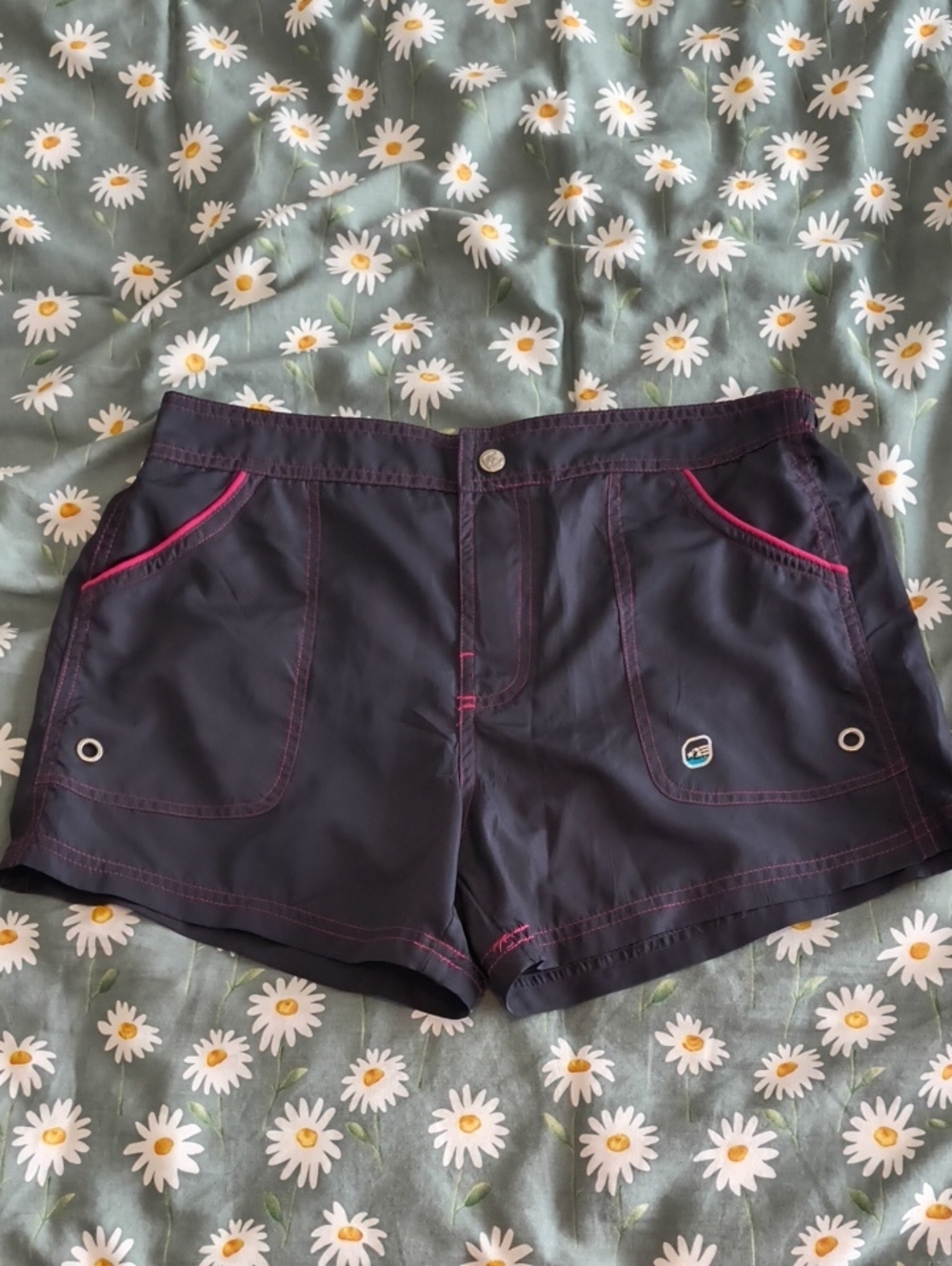 Free Country Board Shorts Shorts with Pink Trim
